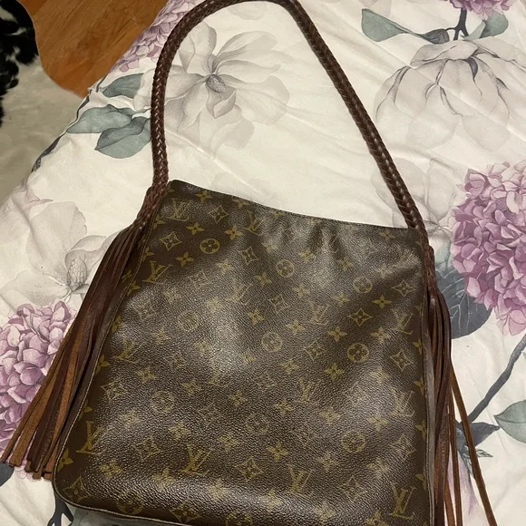 Vintage Boho Bags Louis Vuitton Fringe Shoulder Bag - Picture 2 of 7